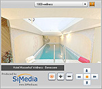 Vista panoramicha zona benessere Hotel Mooserhof Sesto